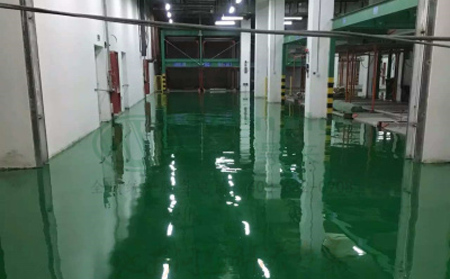 11月新市新市环氧地坪施工高峰来袭，梦得来化工多项目同步推进保交付